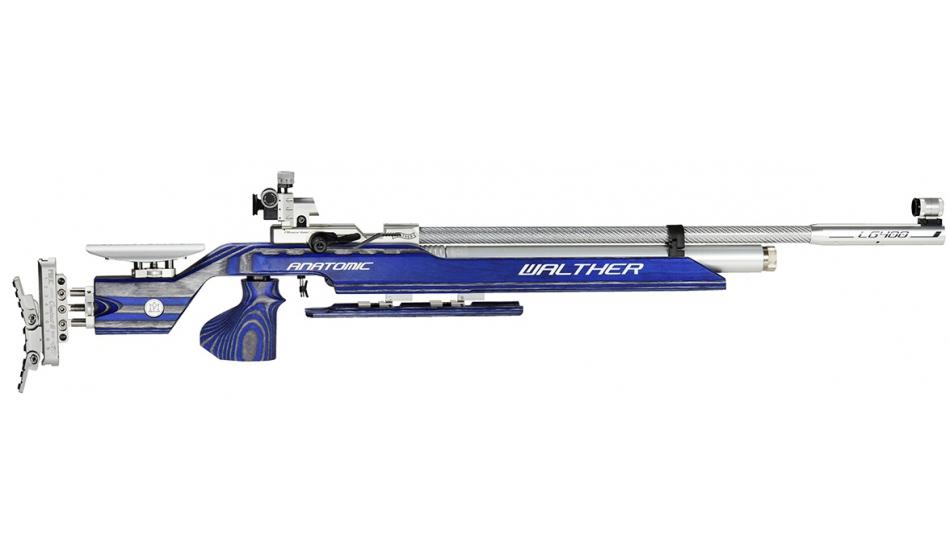 LG400 Anatomic M (mechanical trigger), BIOMETRIC grip, ”Blue Angel” right, size M